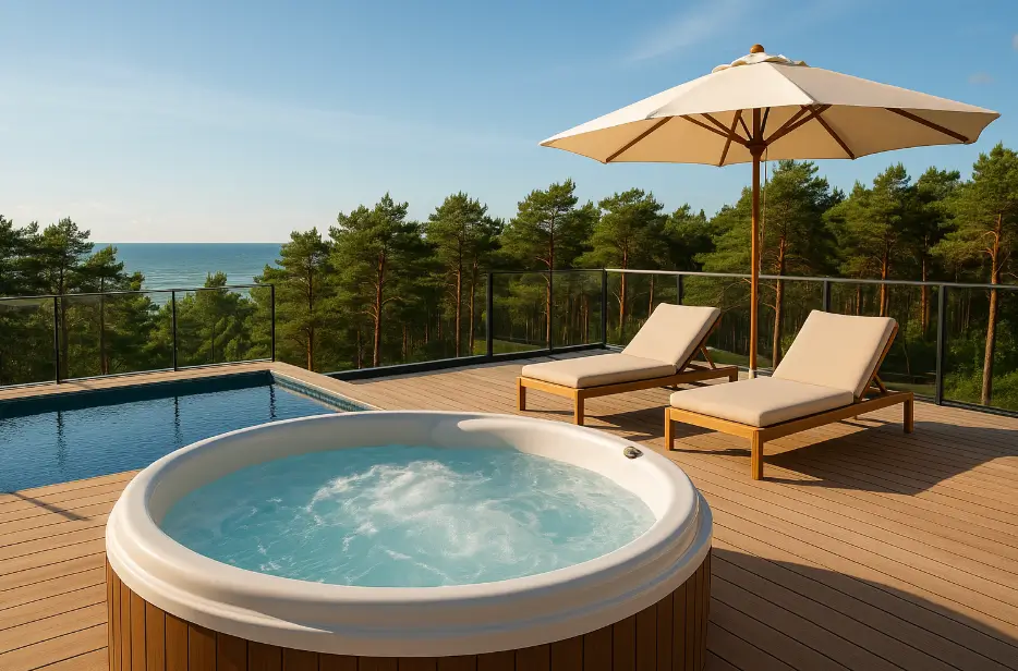 Jacuzzi prie jūros Palangoje